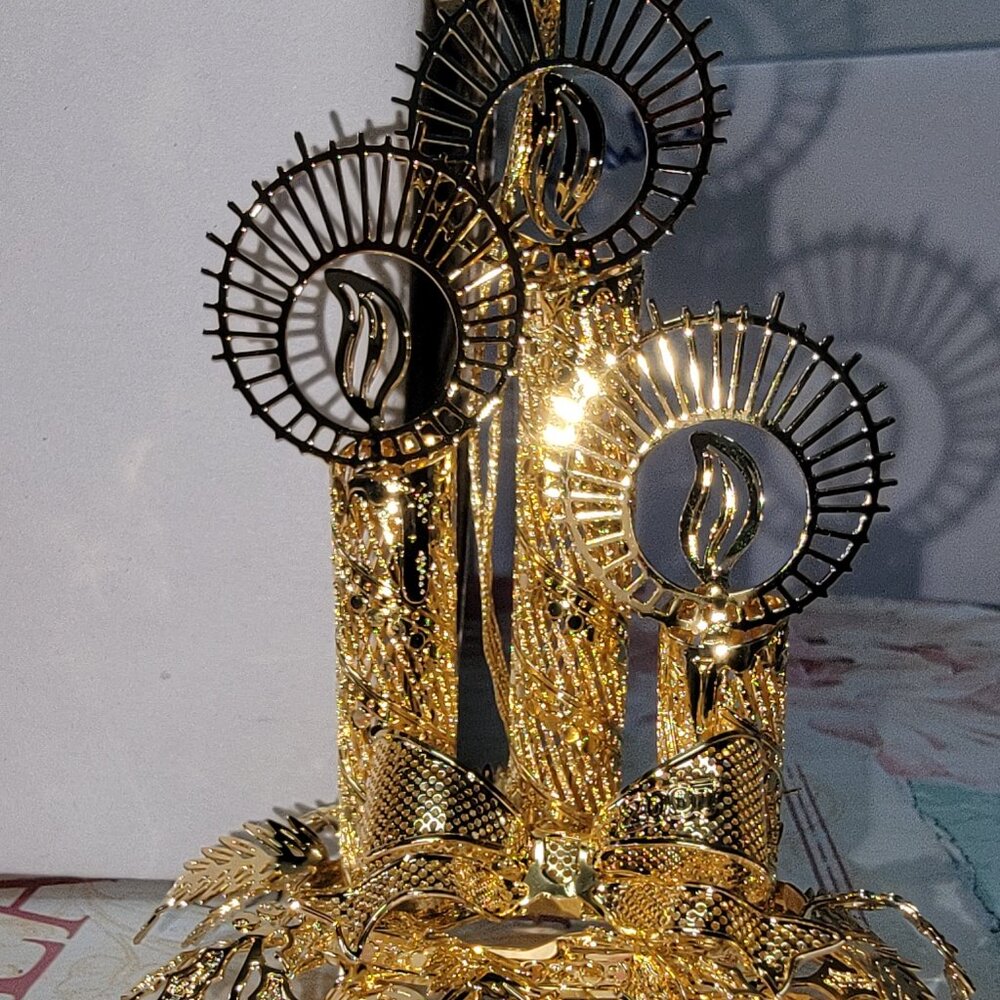 23kt Gold Plated CHRISTMAS ORNAMENTS